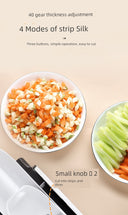 Gold Kitchen Chopping Artifact Multi-Functional Grater Slicer