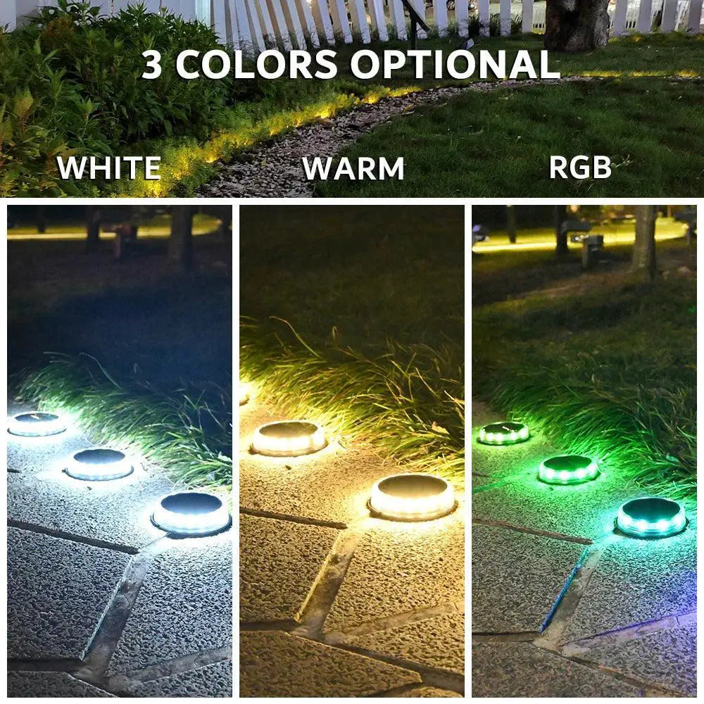 Super Bright Solar Pathway Light Garden Waterproof Lamp