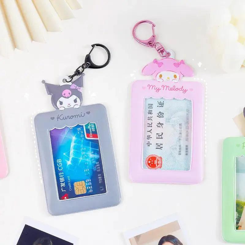 Sanrio Cinnamoroll Cute Card Holder Keychain Pendant