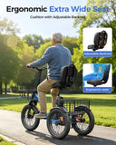 Comfortable Folding Electric Trike Adult