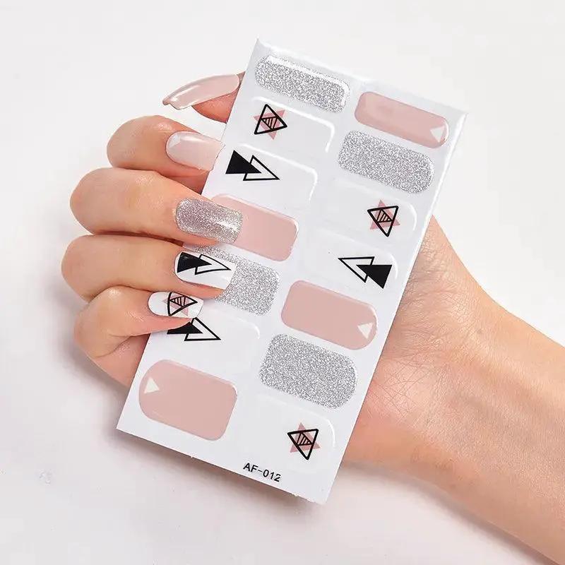 Patterned Nail Wraps For Stylish Manicures To Elevate Nails