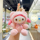 Sanrio Character Plush Keychain Bag Accessory For Kids