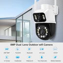 Outdoor Security Camera With AI Tracking For Homes