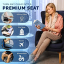 Memory Foam Gel Cool Seat Cushion Tailbone Pain Relief