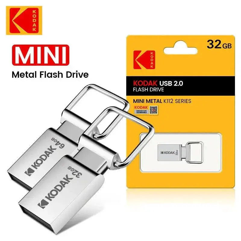 Kodak Super Mini Metal USB Flash Drive 64GB High Speed