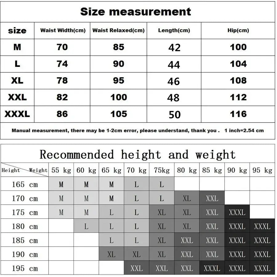 Men's 2 In 1 Running Shorts Quick Dry Gym Sportswear