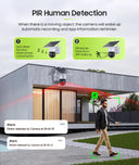 SHIWOJIA 5W 4G Solar Camera Wifi TUYA Smart Outdoor Camera