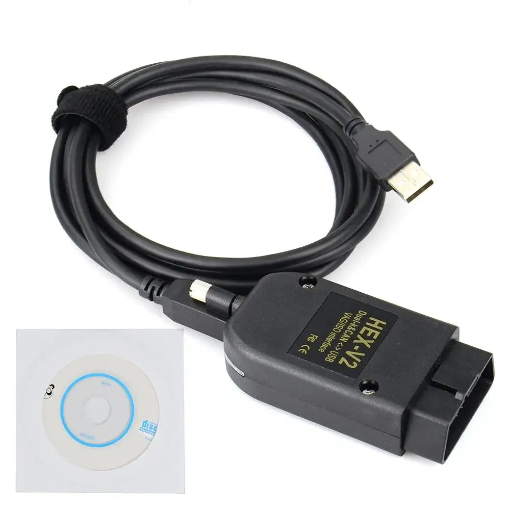 2026 Newest OBD2 Diagnostic VAG Scanner Tool Cable HEX V2 Wesheu VCDS 26.3 VCDS VAG COM 24.7 For Audi SKODA VW