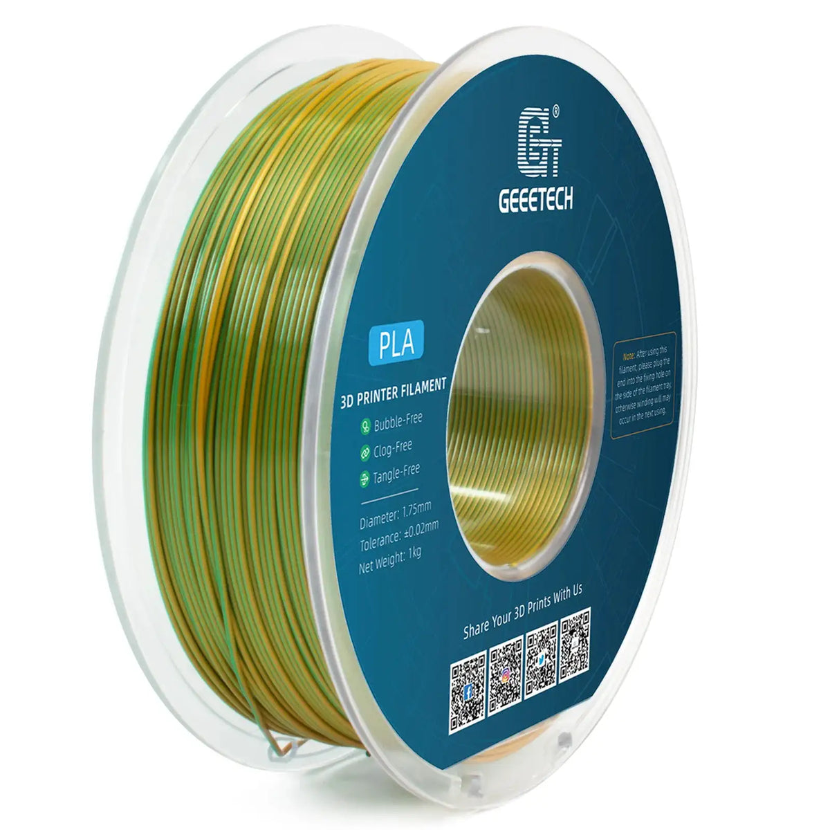 Geeetech Silk PLA Roll — product view 11