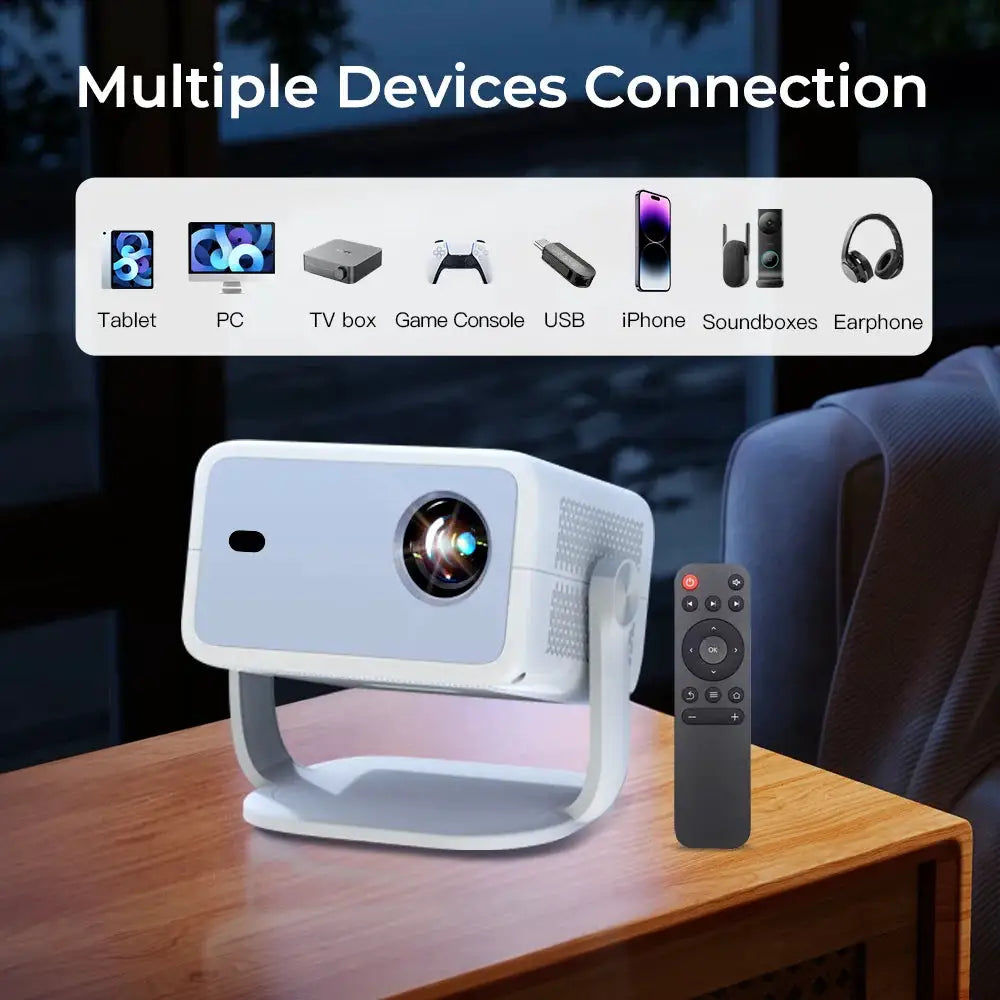 LynCast Home Projector Native , Decoding Android Portable Movie — product view 5