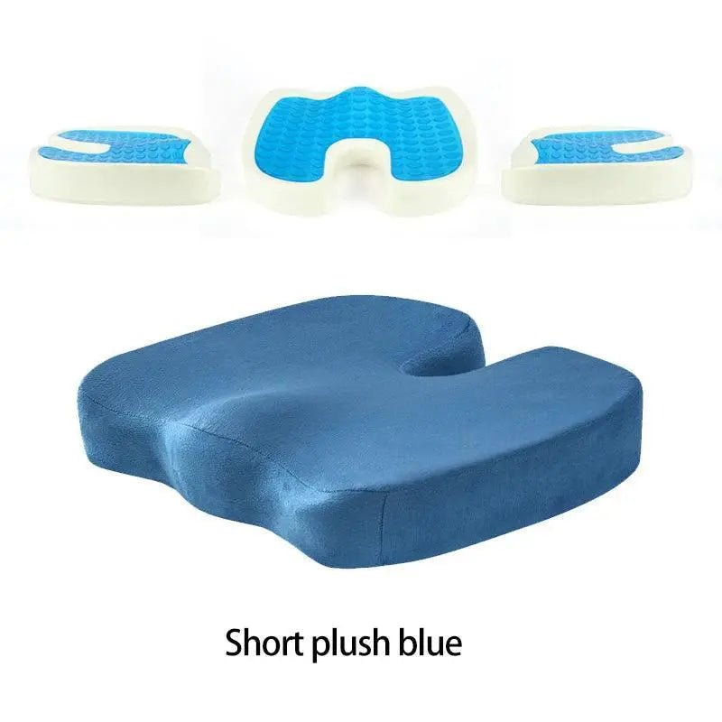 U Shaped Gel Memory Foam Travel Cushion For Tailbone Relief