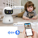 5MP AI Smart IP Security Camera with Night Vision Features