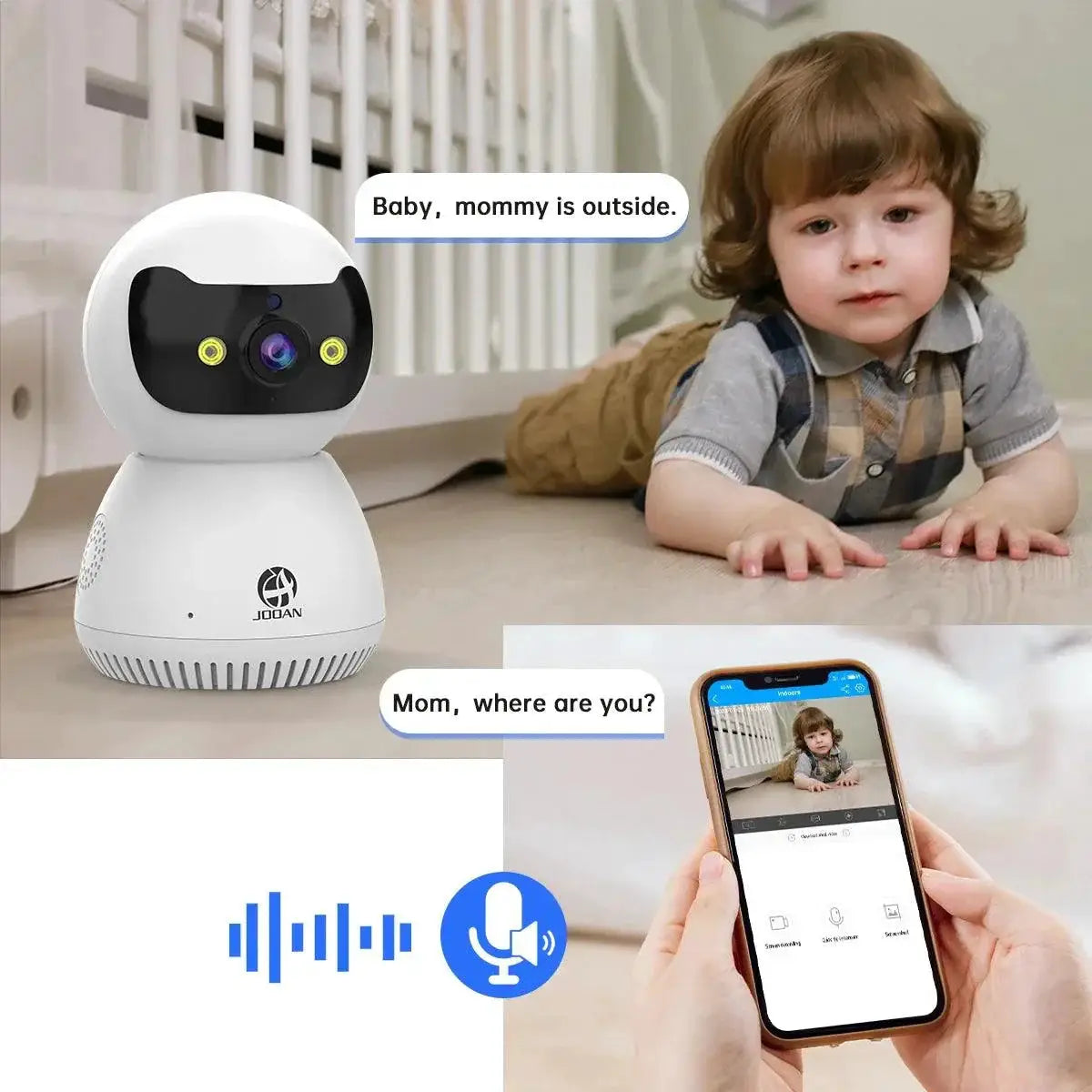 Smart Home Security Camera With AI Tracking And Color Vision