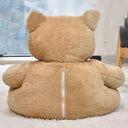 Cozy Bear Hug Dog Bed Winter Warm Plush Cat Mat Nest Sofa