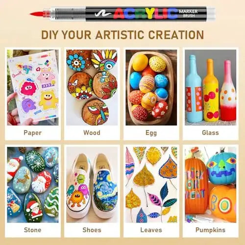 Acrylic Art Markers Set — product view 7