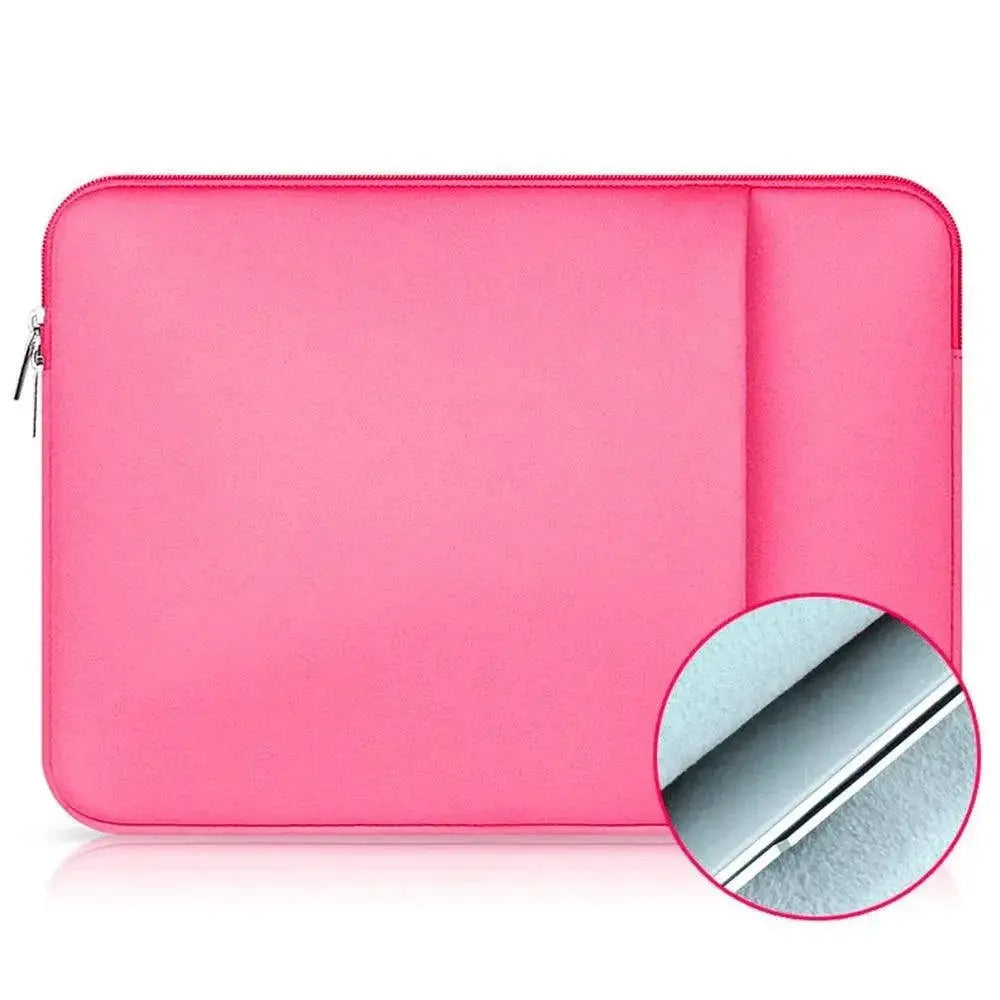 Waterproof Laptop Sleeve for Laptops — Pink