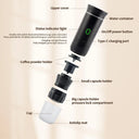 3 In 1 Portable Cordless Espresso Machine Travel Maker