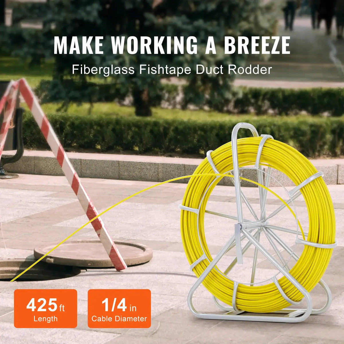 Heavy Duty Fiberglass Wire Fish Tape — product image 2