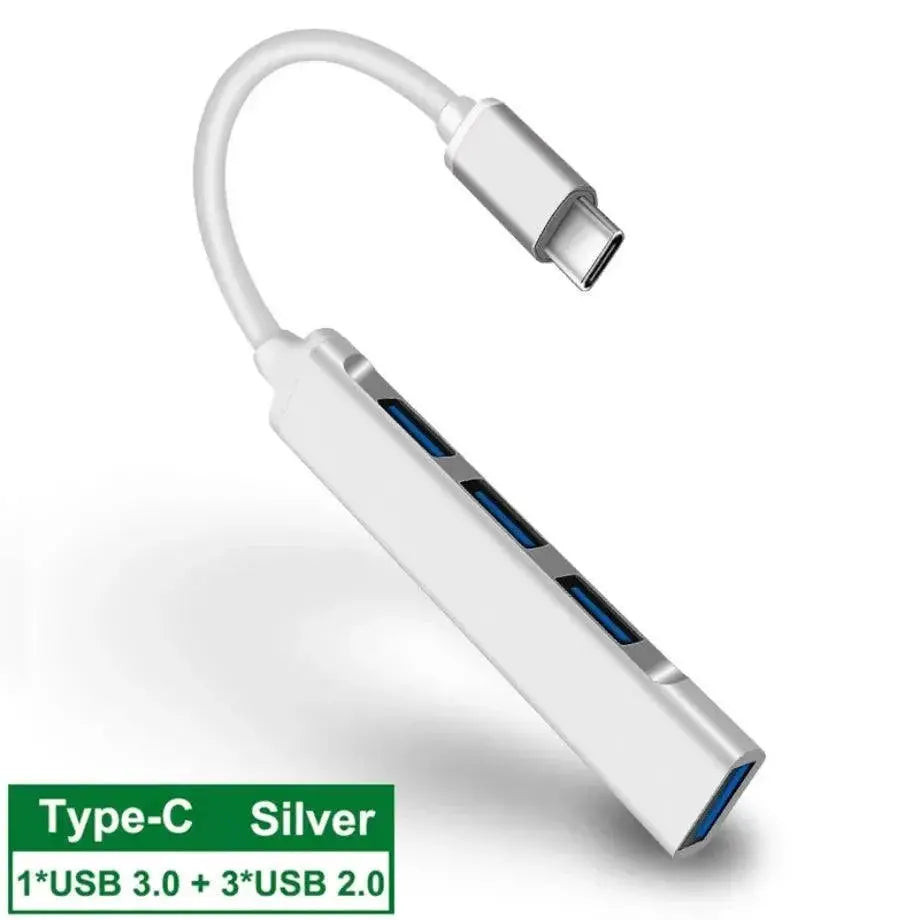 USB C Hub Multi USB Splitter For Enhanced Connectivity