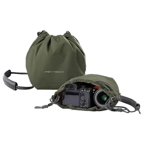 PGYTECH OneGo Drawstring Bag Mirrorless Camera Bag SLR Storage Lens Shoulder Bag Camera Case For Fujifilm Canon Sony Nikon