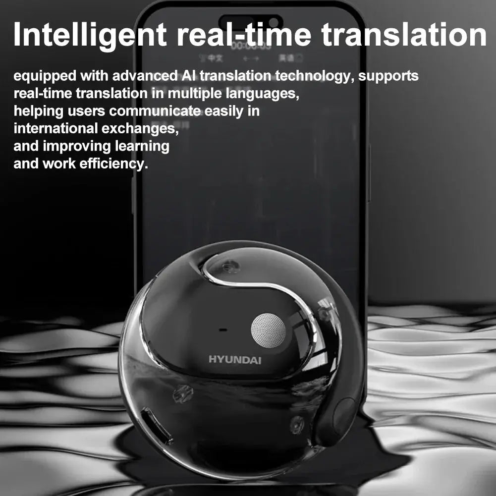 HY-T26Pro Wireless Language Translator Bluetooth Earphones
