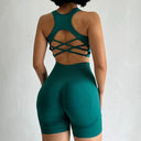 Women Seamless Yoga Set Breathable Quick Dry
