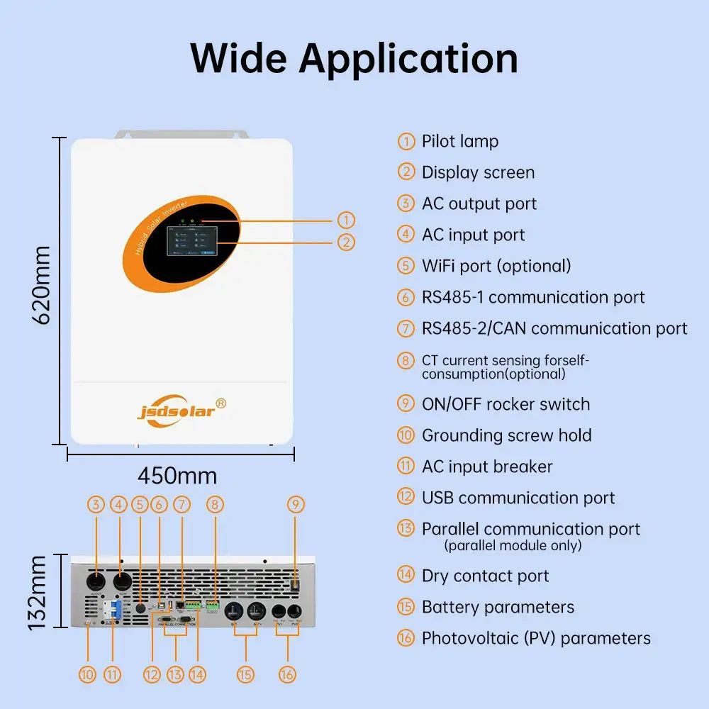 Professional Hybrid Solar Inverter — product view 8