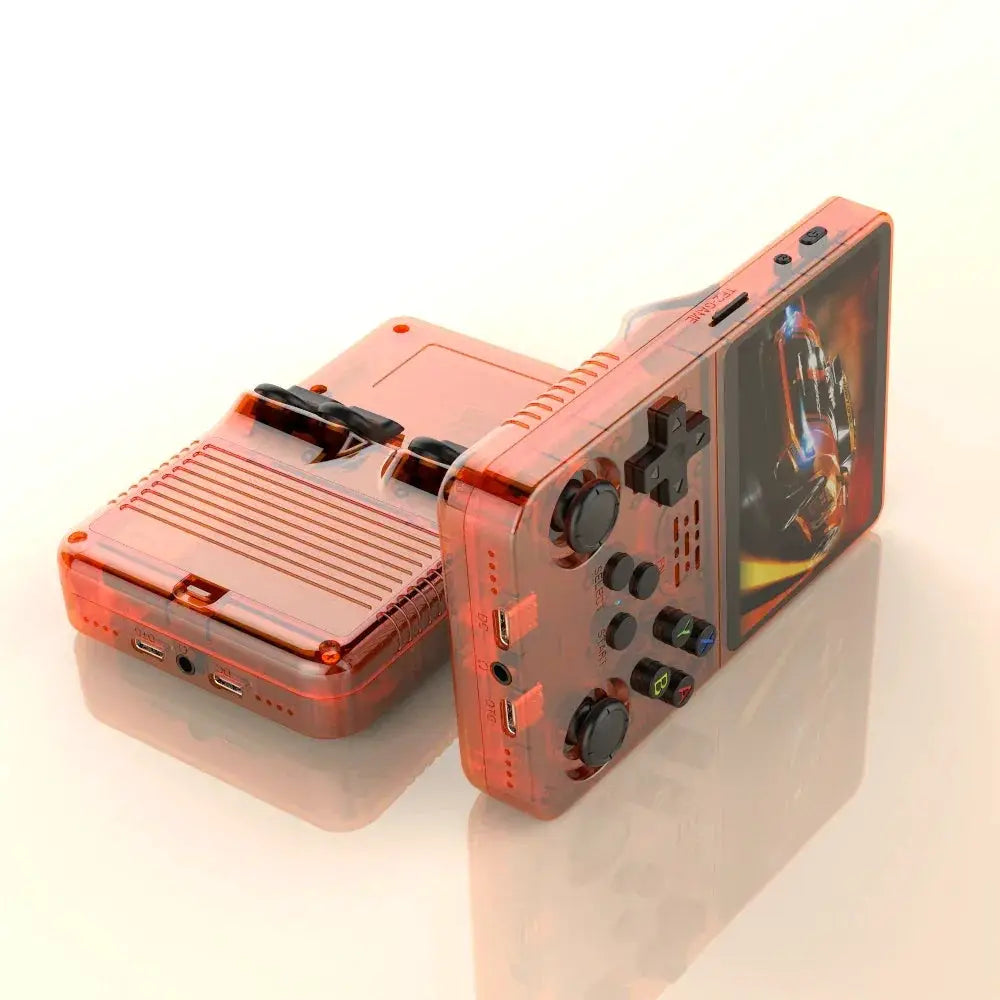 128G Open Source R36S Video Game Console 3.5 Inch Screen
