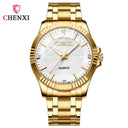 Elegant Rhinestone Stainless Steel Watches for Couples Set