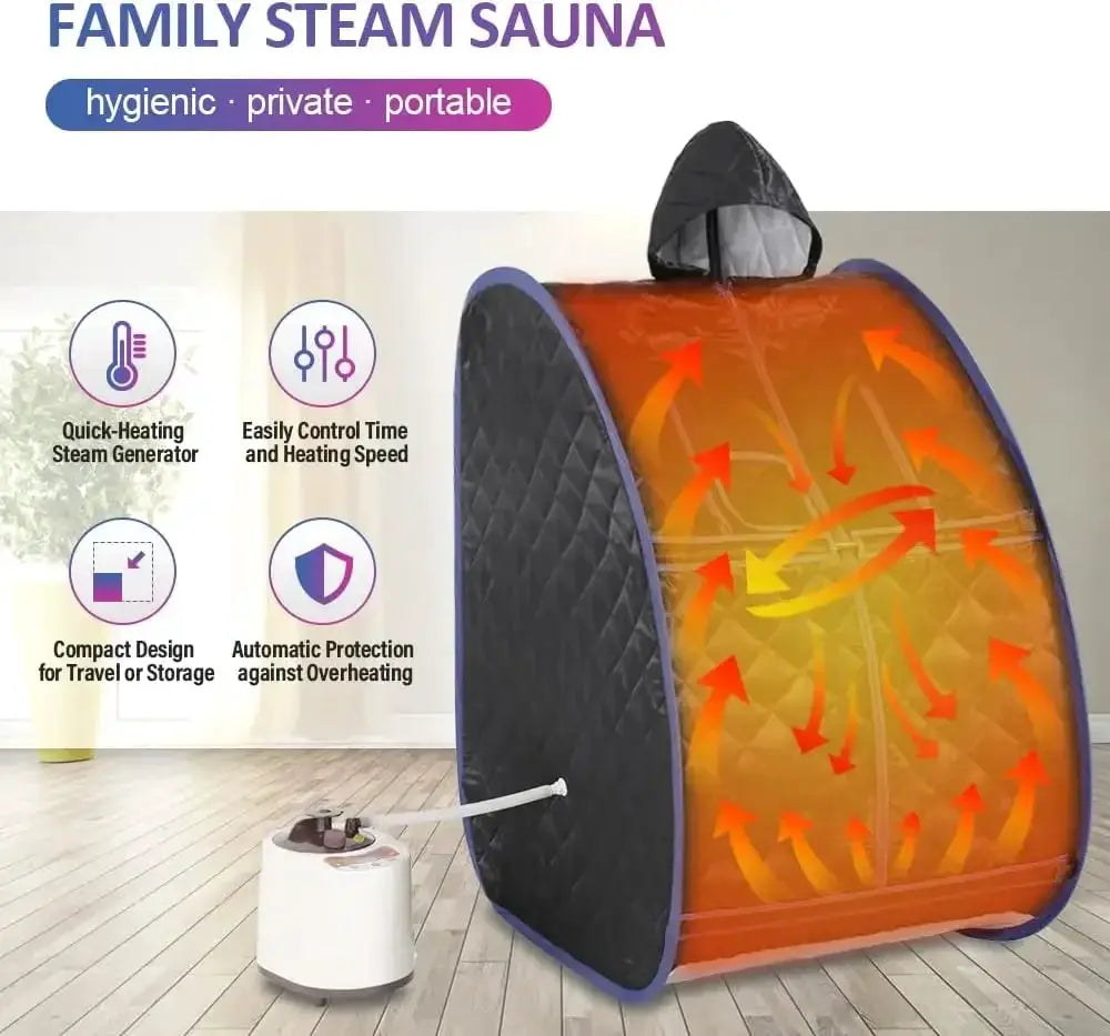 Portable Folding Steam Sauna Tent For One Person Weight Loss - OurLum.com