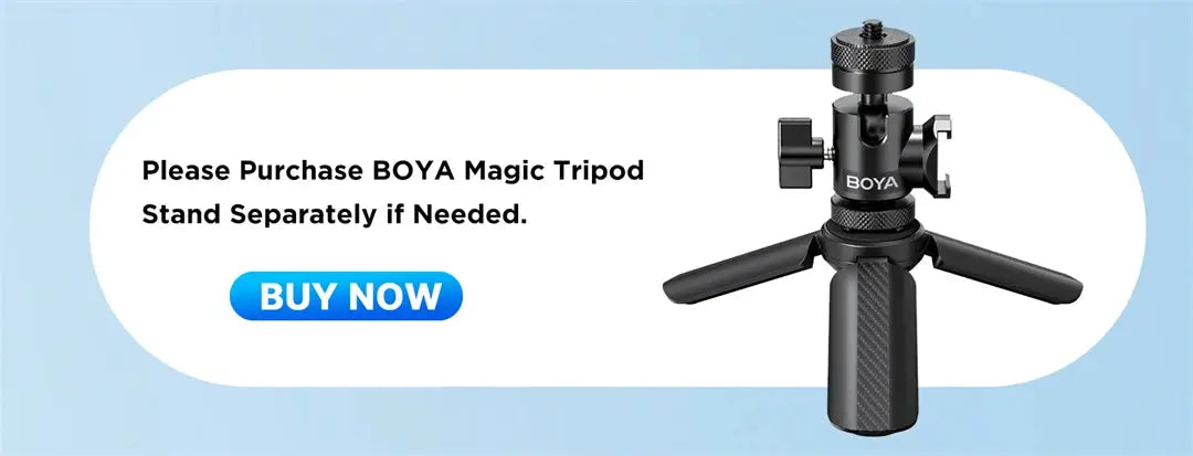 BOYA BOYA Magic Wireless Lavalier Microphone 4 Forms in 1 Mic for iPhone Android USB-C Phone Camera for Interview Live Streaming