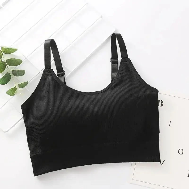 Sexy Women Lingerie Tube Top Bra No Steel Ring Gather
