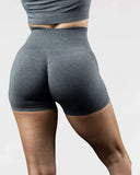 High Waist Scrunch Butt Seamless Yoga Shorts for Women