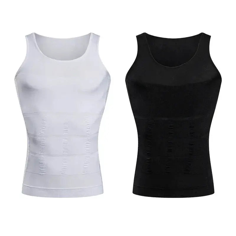 Men's Slimming Compression Corset Vest For Tummy Control