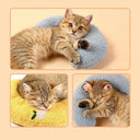 Deep Sleep Cat Pillow for Neck Support