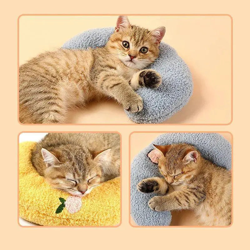 Little Cat Pillow for Deep Sleep and Comfort Neck Support