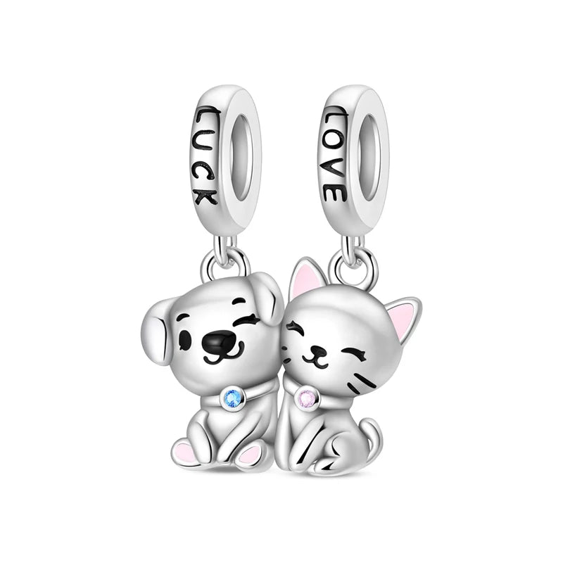 Sterling Silver Charm Love Heart