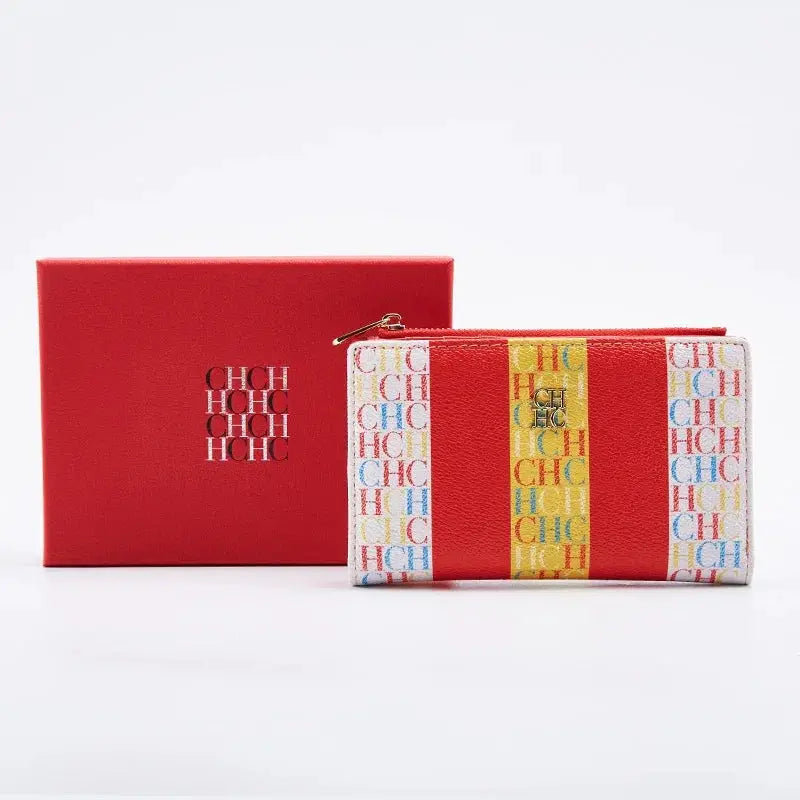 CHCH Womens Cartoon Print Long Wallet Retro Classic
