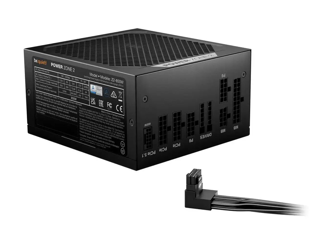 Be Quiet Power Zone Platinum PSU for Custom Setups — product view 2