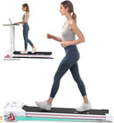 Foldable Treadmill Desk With Incline For Home Office Productivity