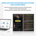 HGFRTEE 15.6 Foldable Portable Monitor