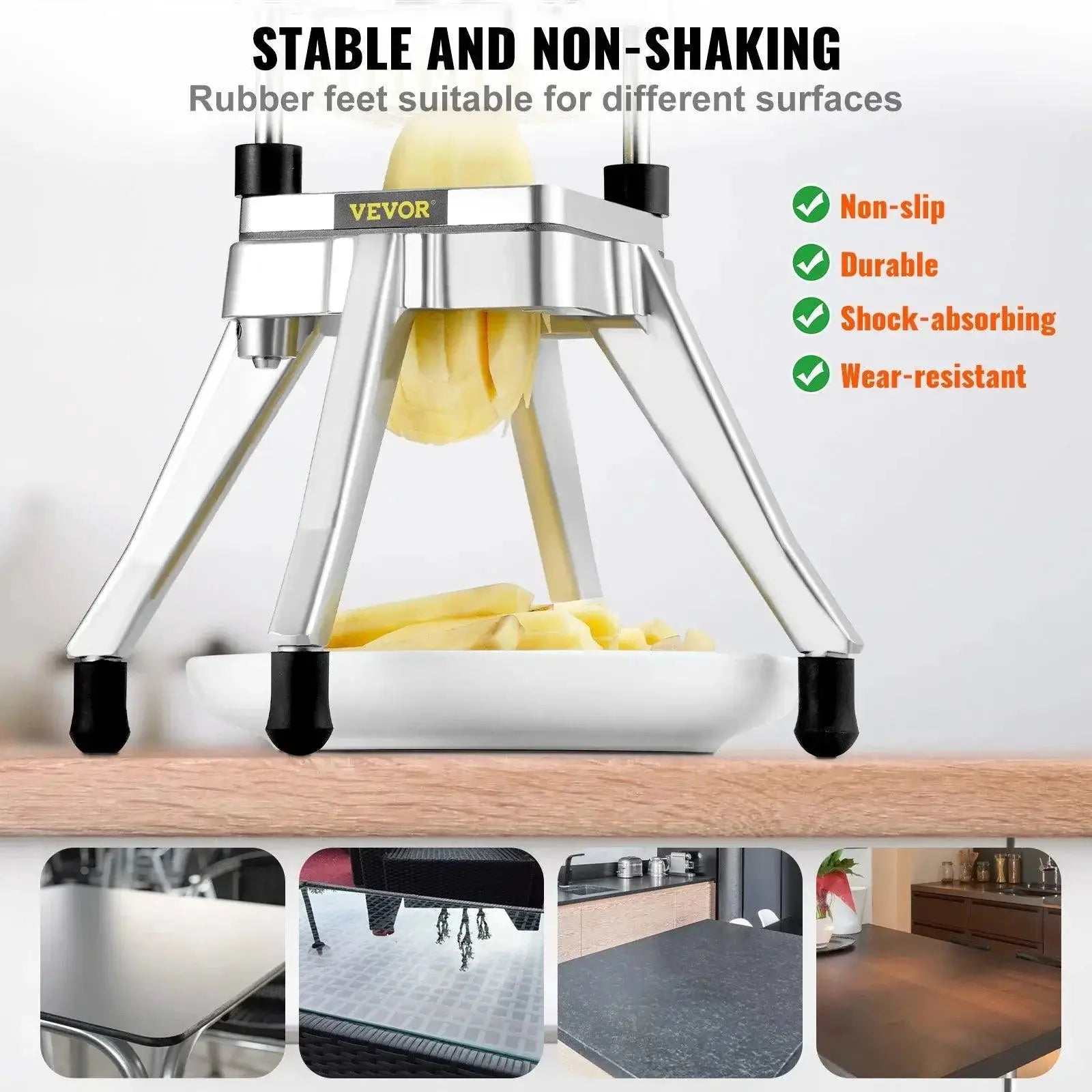 VEVOR Commercial Vegetable Dicer Cutter Manual Chopper