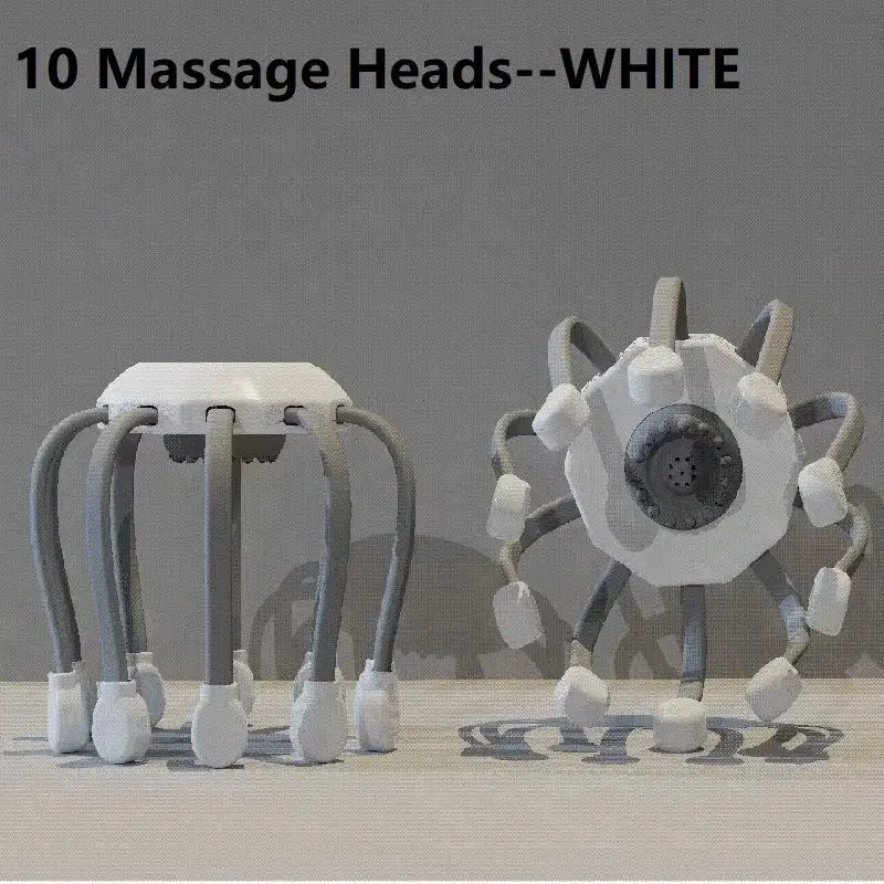 Orange Octopus Head Massager, Independent Massage Heads, — product view 8