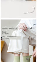 Trendy Antibacterial Cotton Socks for Men Breathable