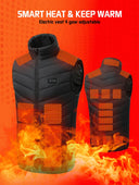 TODWARM Heated Vest 21 Areas Jacket for Men and Women 6XL