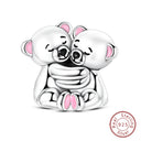 Sterling Silver Charm Beads Forever