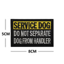 Pet Service Dog Training Security Patch Set - Eco-Friendly Patches