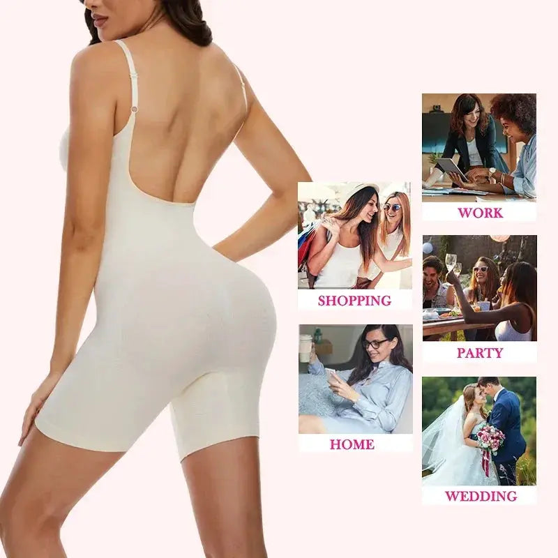 Comfortable Seamless Bodysuit Shapewear for Women All Day