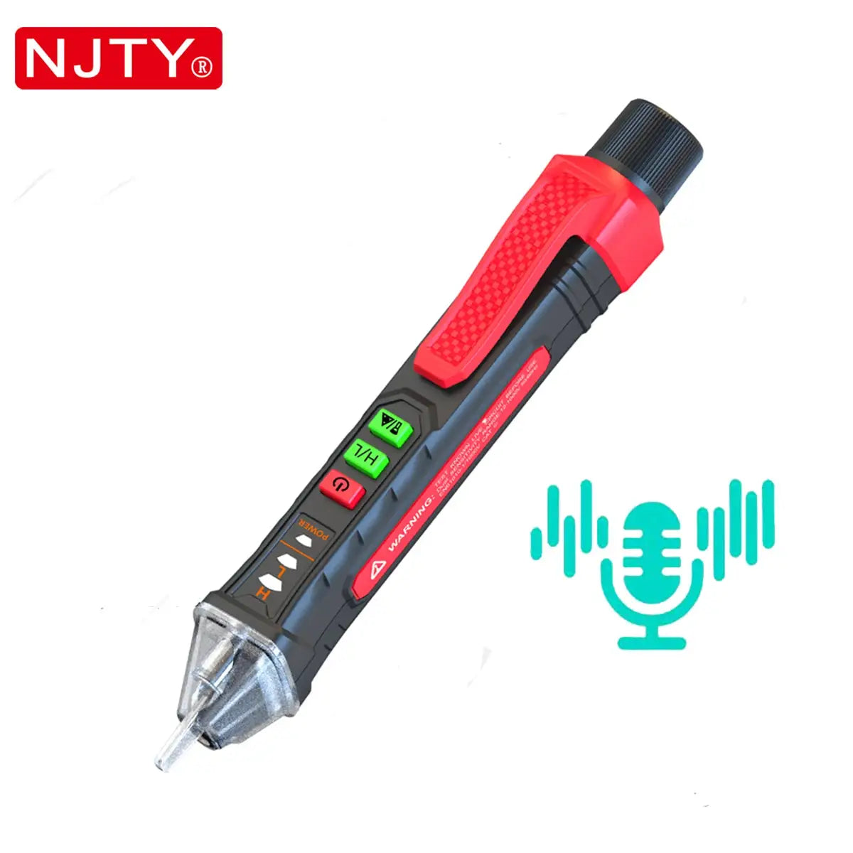 NJTY T-03 Circuit Breaker Finders Electrical Instrument Breakpoints Detector Live Wire Checking Socket Testor Laser Voltage Pen