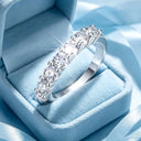 Elegant Moissanite Stackable Ring